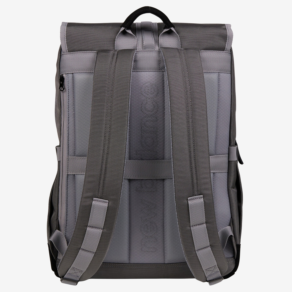 New Balance Legacy Icon Flap Backpack in GRAU