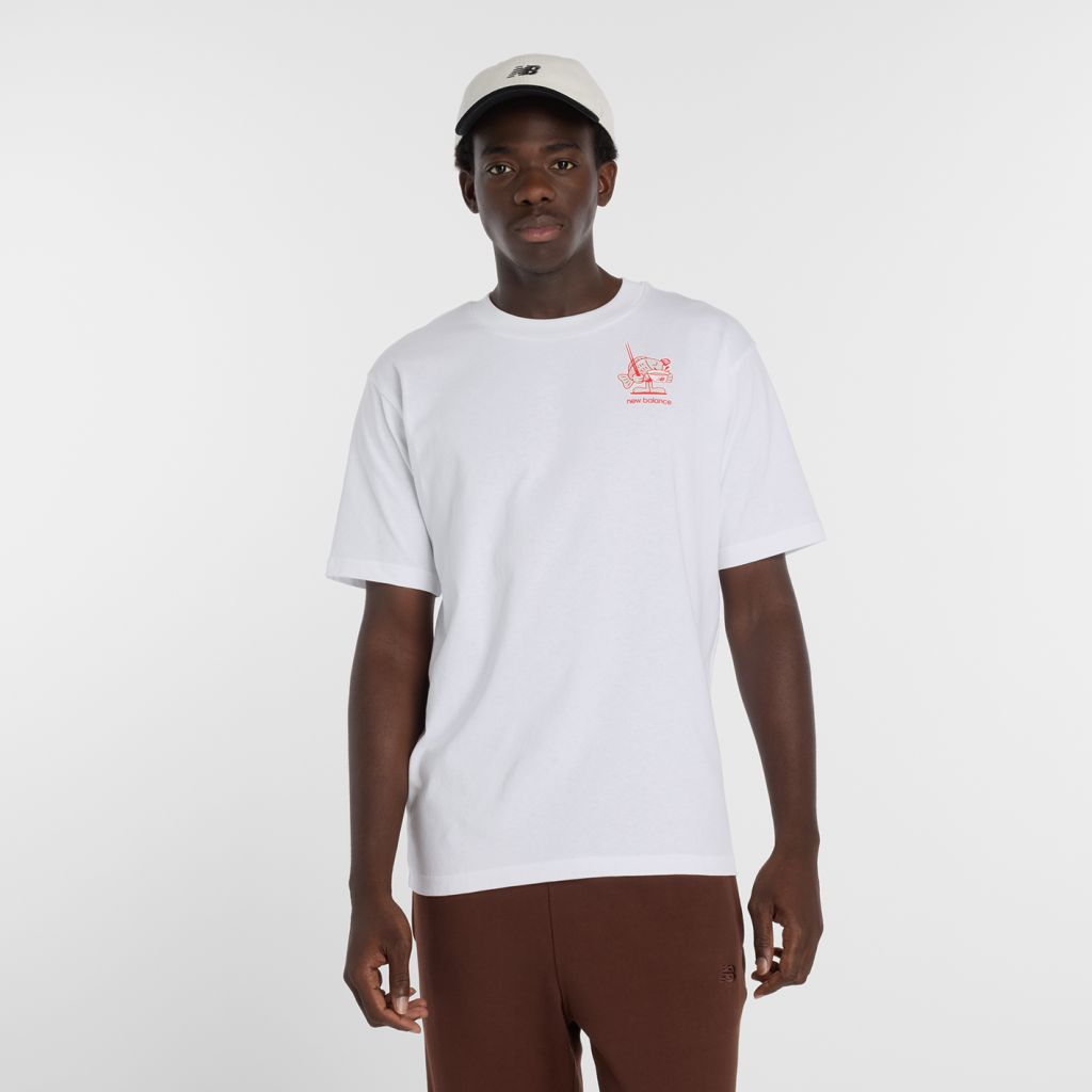 New Balance Ramen T-Shirt in WEISS