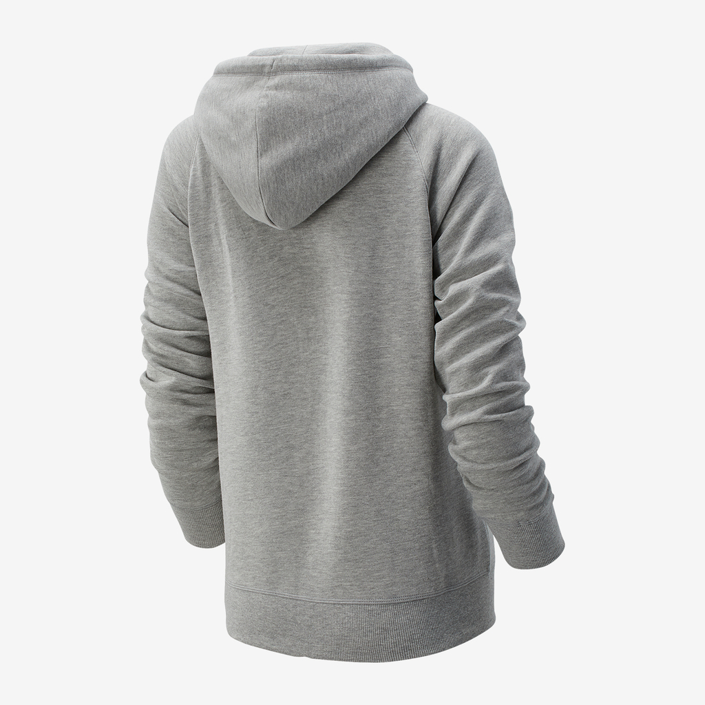 W NB Classic Core Fleece Fashion Full Zip athletic grey rueckseite_bild_brandshop