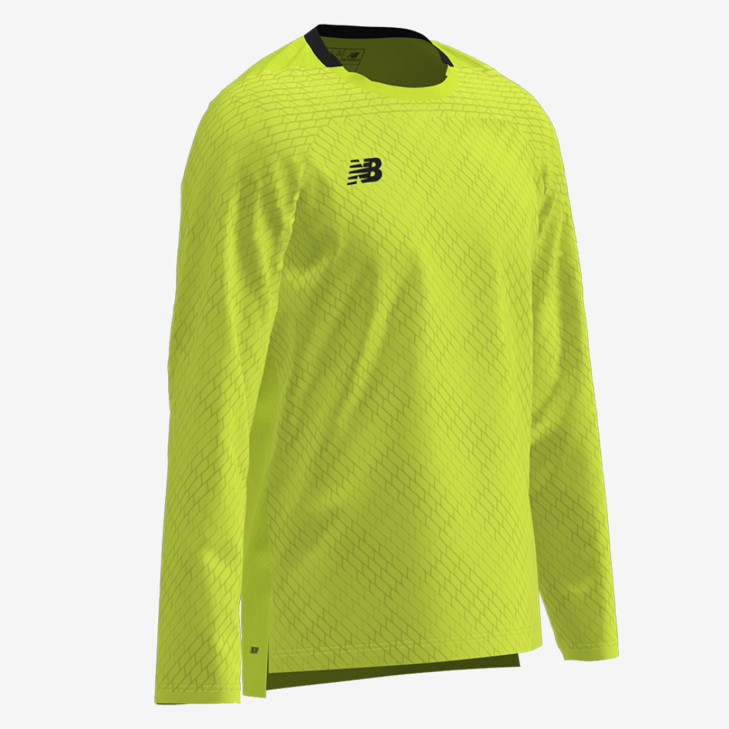 New Balance TW Kit Net GK LS Jersey in GELB