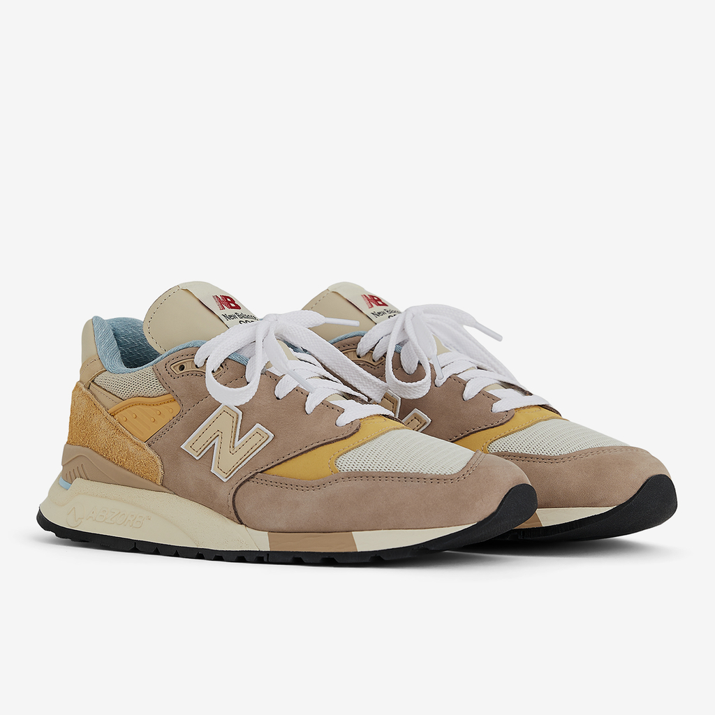 New Balance M 998 Made in USA Freizeitschuhe in BEIGE