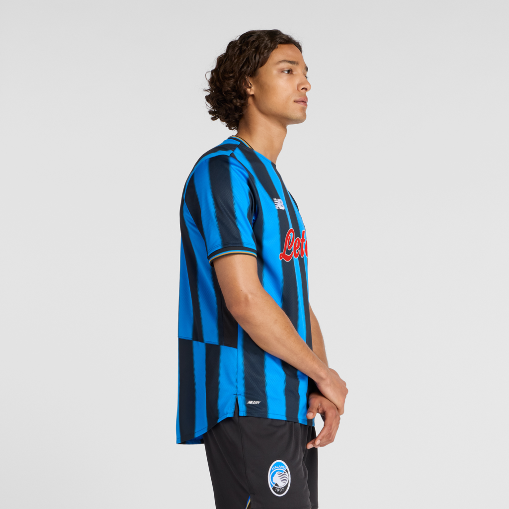New Balance Atalanta Bergamo Home SS Jersey 25/26 in BLAU