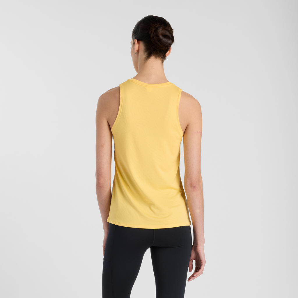 New Balance Jacquard Slim Tank in ORANGE