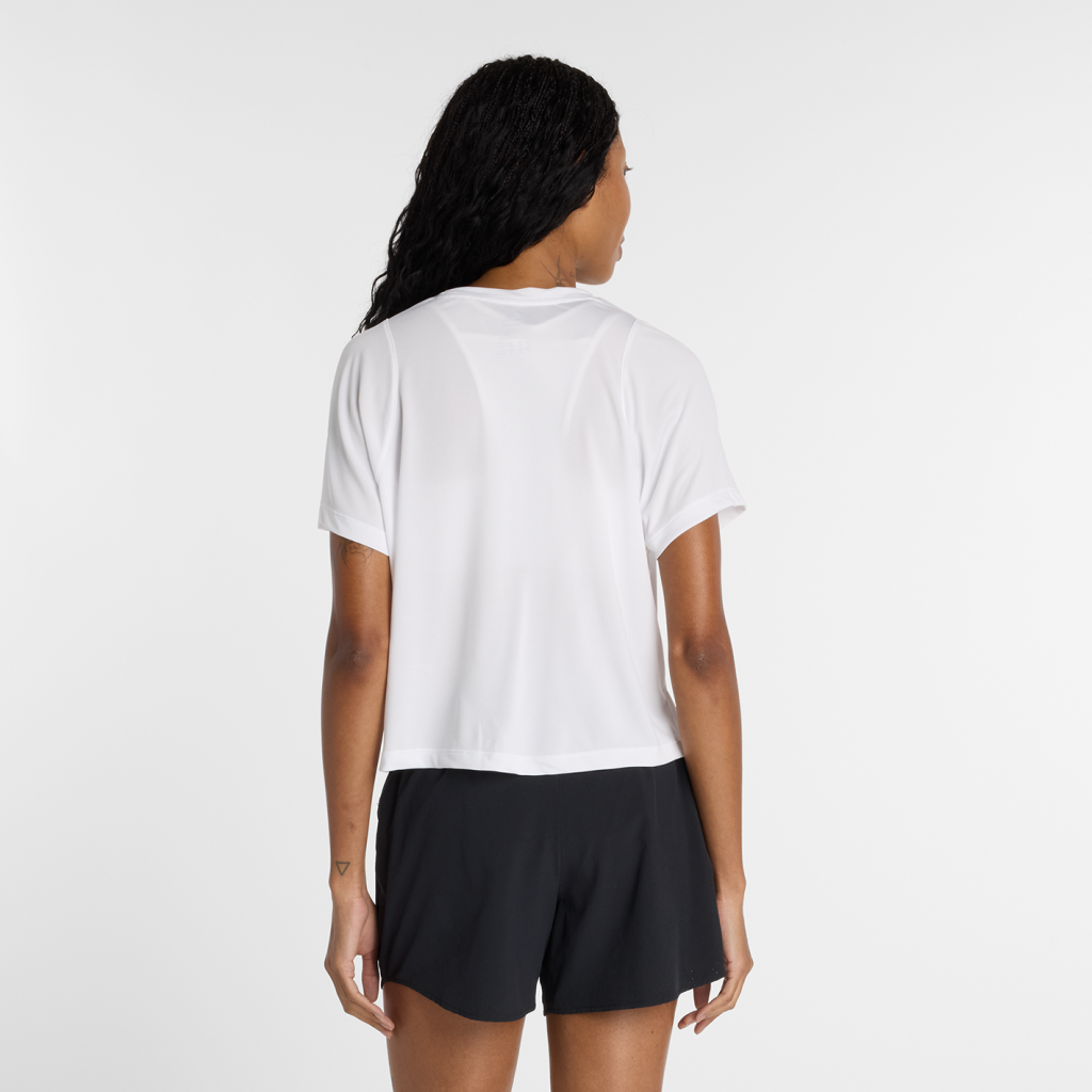 New Balance W Infinity Propel T-Shirt in WEISS