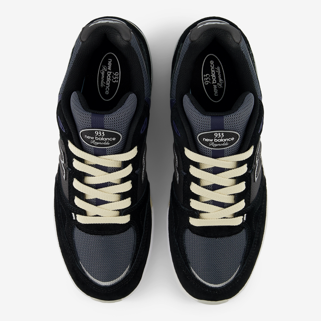 New Balance M Numeric 933 Andrew Reynolds Skateboardschuhe in SCHWARZ