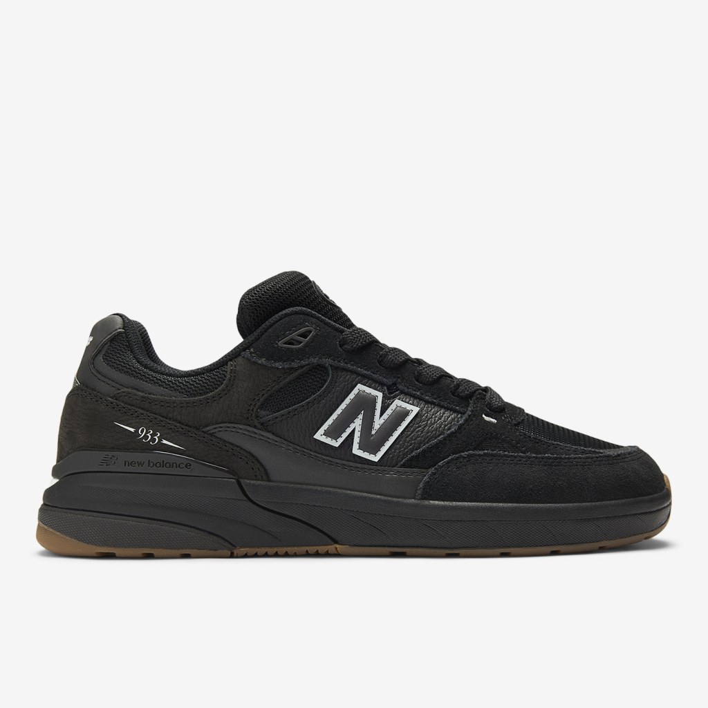 New Balance M Numeric 933 Andrew Reynolds Skateboardschuhe in SCHWARZ