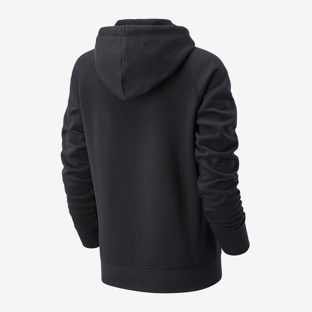 W NB Classic Core Fleece Hoodie black rueckseite_bild_brandshop