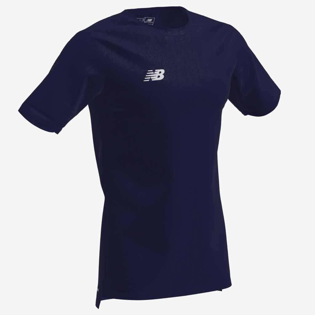 W TW Training Cotton Feel Tee navy detail_bild1_brandshop