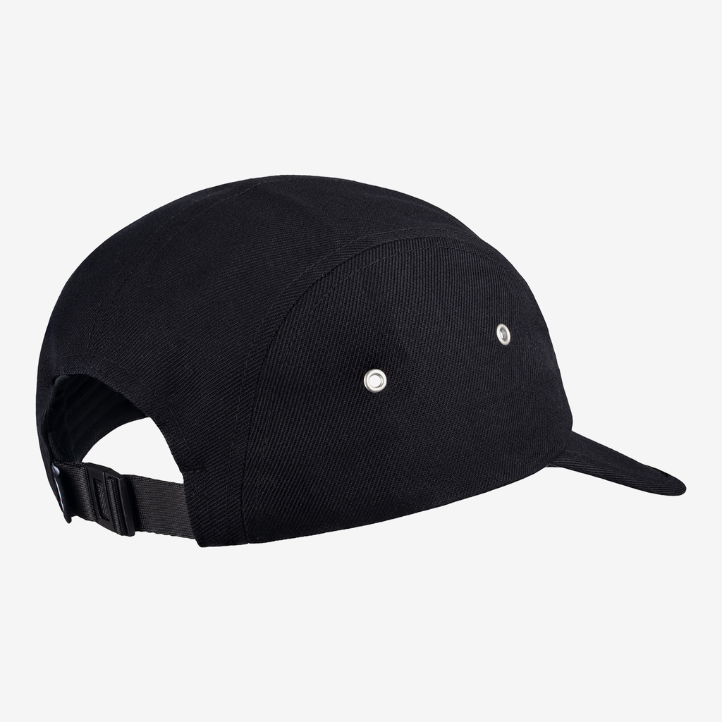 5 Panel Lifestyle Flat Brim black rueckseite_bild_brandshop