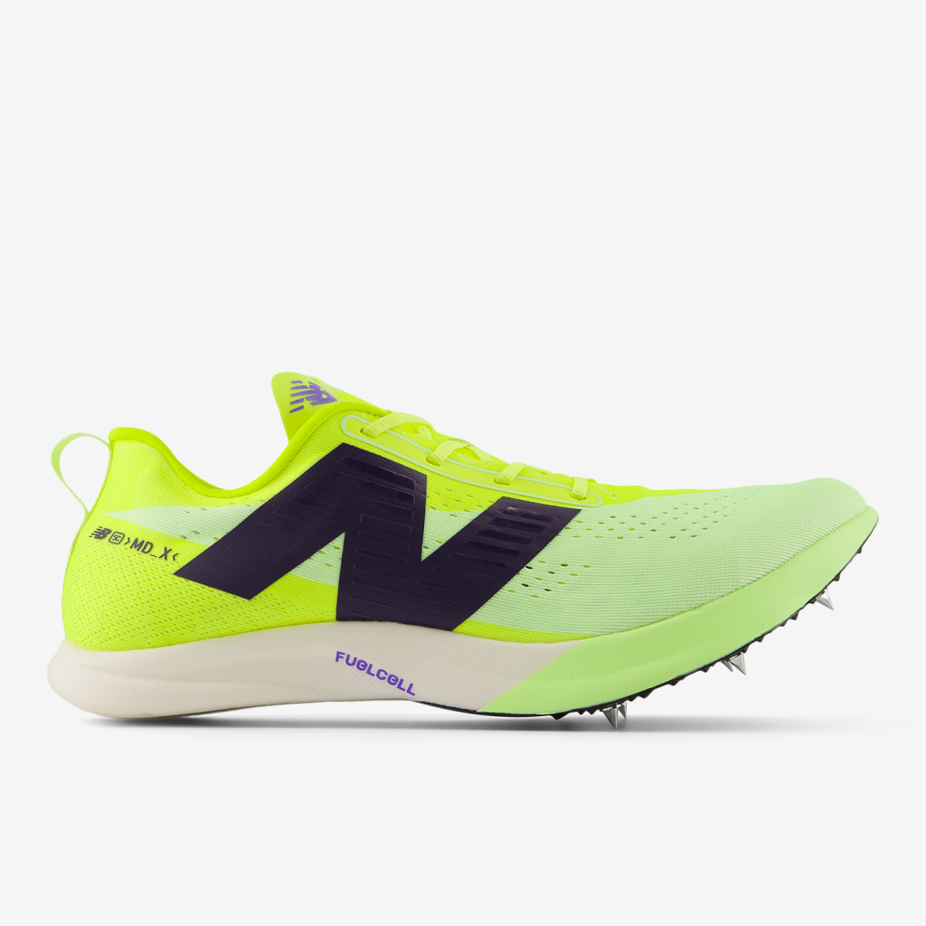 New Balance UMDELRSU Fuel Cell SC MD-X v3 Spikes Wettkampfschuhe in GELB