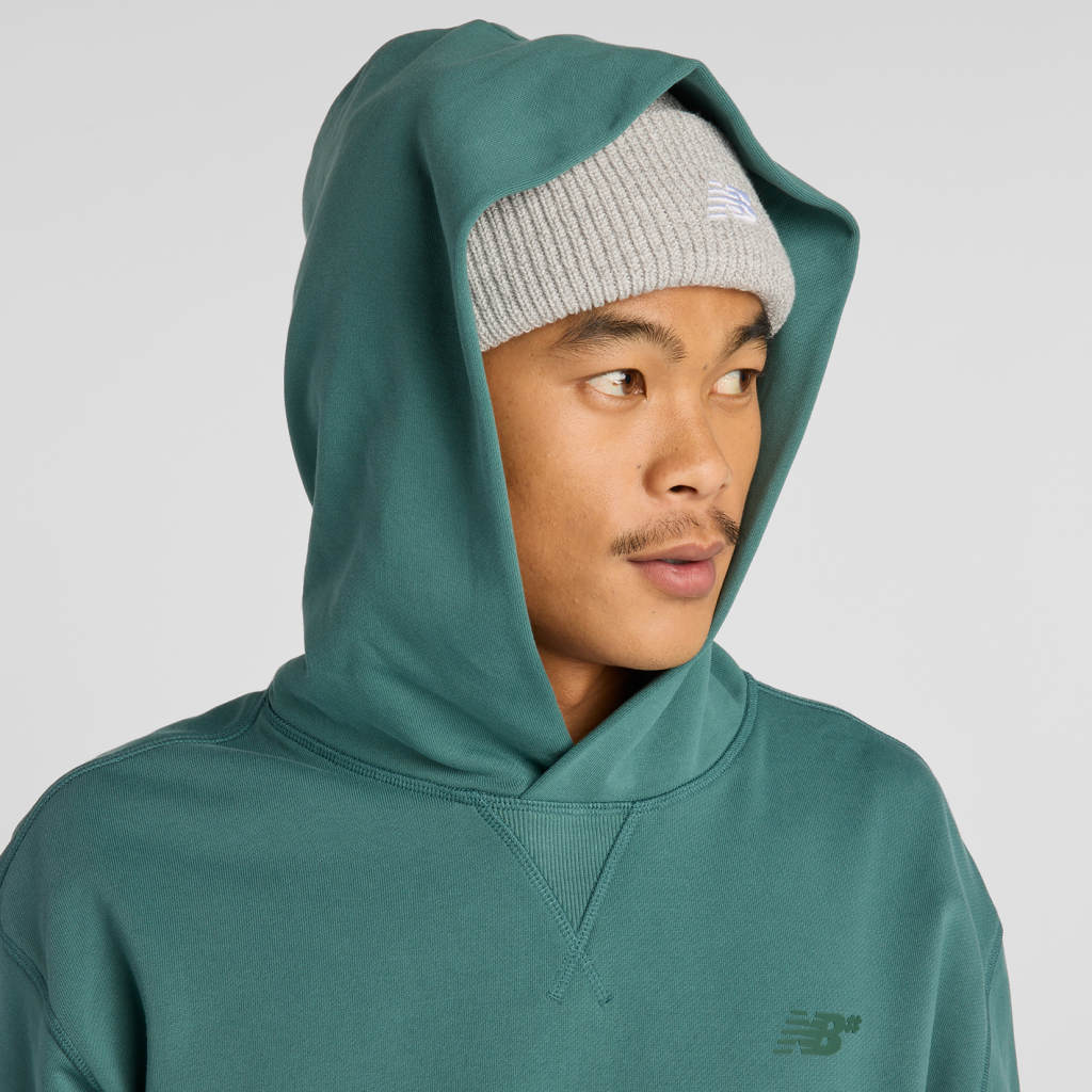 New Balance Numeric French Terry Hoodie in GRÜN