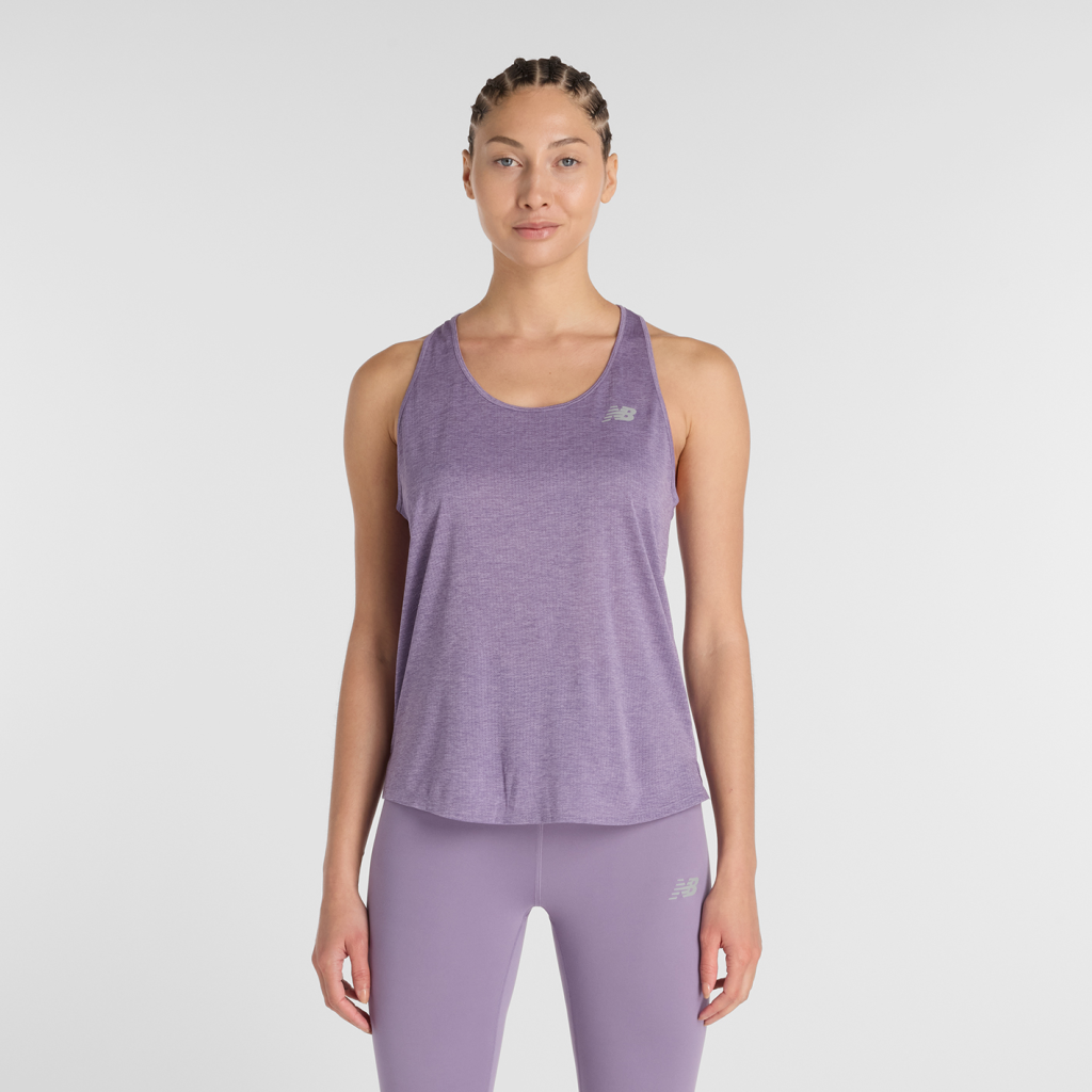 New Balance W NB Athletics Tank in VIOLETT