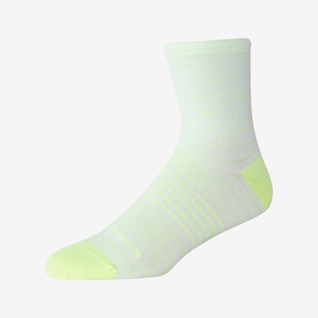 New Balance Pro Run Quarter Socks 1 Pair in GELB