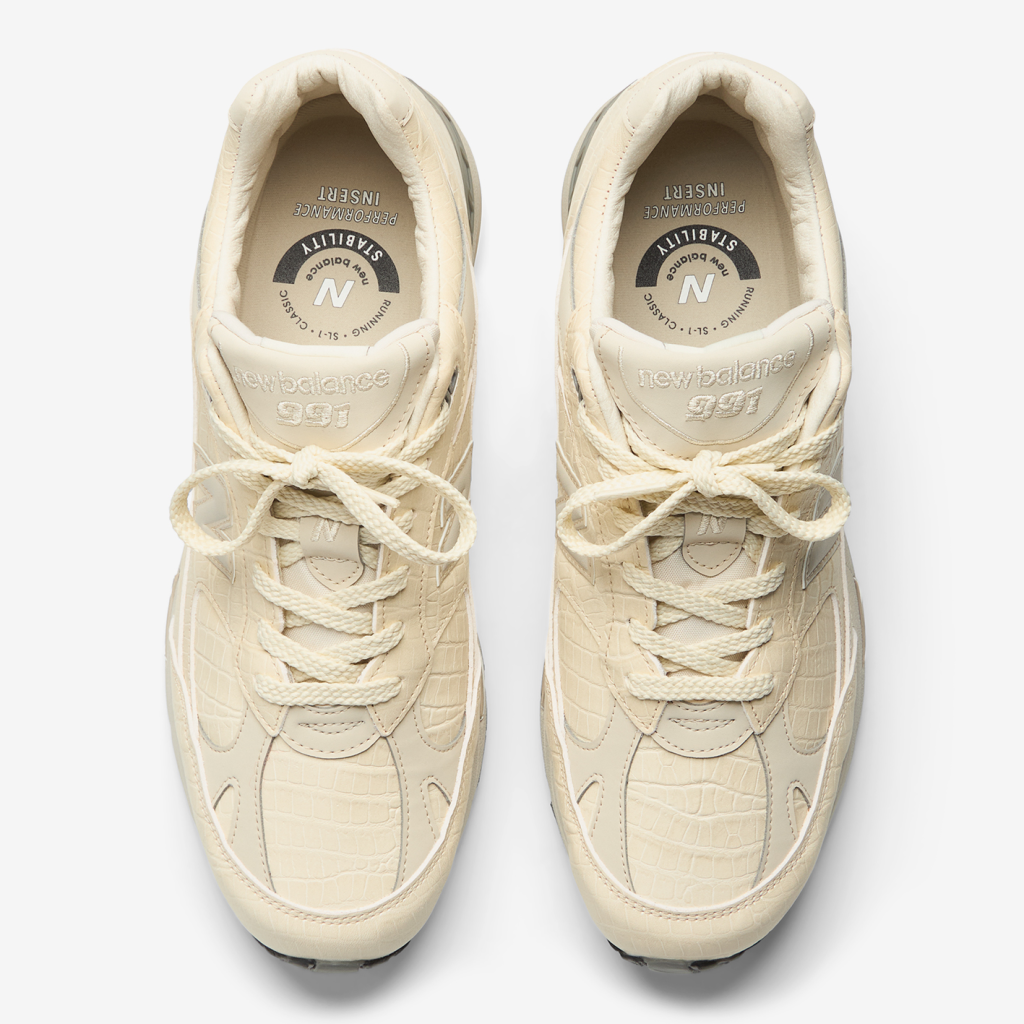 New Balance M 991 Made in UK v1 Freizeitschuhe in BEIGE