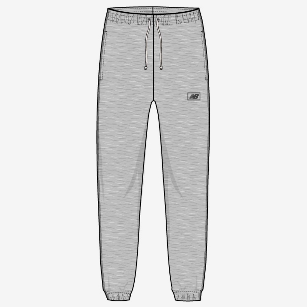 Y Essentials Brushed Back Pant athletic grey Hauptbild_brandshop