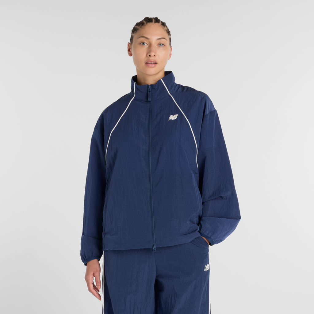 New Balance W Sport Legacy Jacket in BLAU