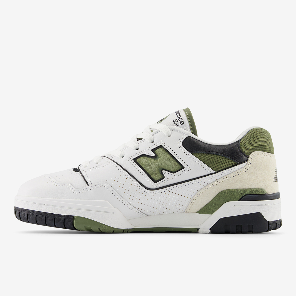 M 550 Core Pack Freizeitschuhe white/military green medial_bild_brandshop