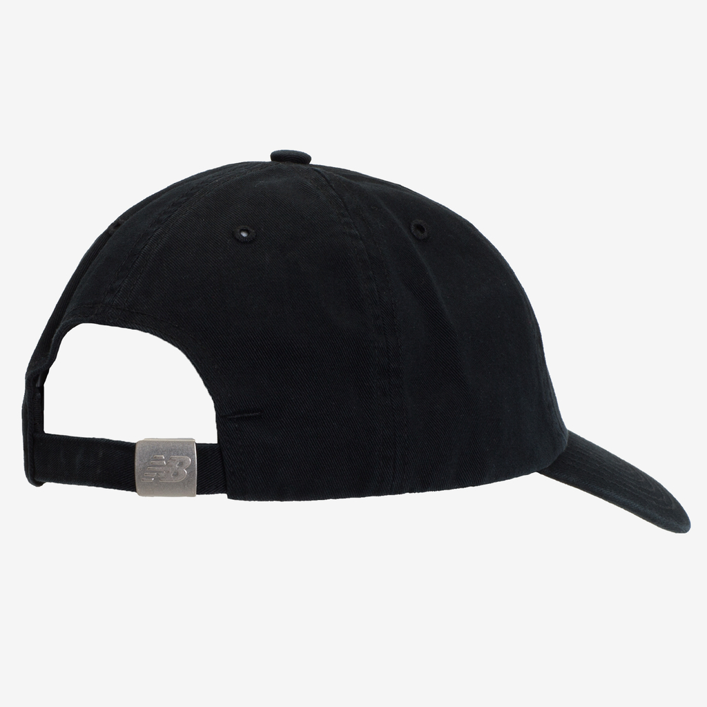 NB 6-Panel Curved Brim Nb Classic Hat black rueckseite_bild_brandshop