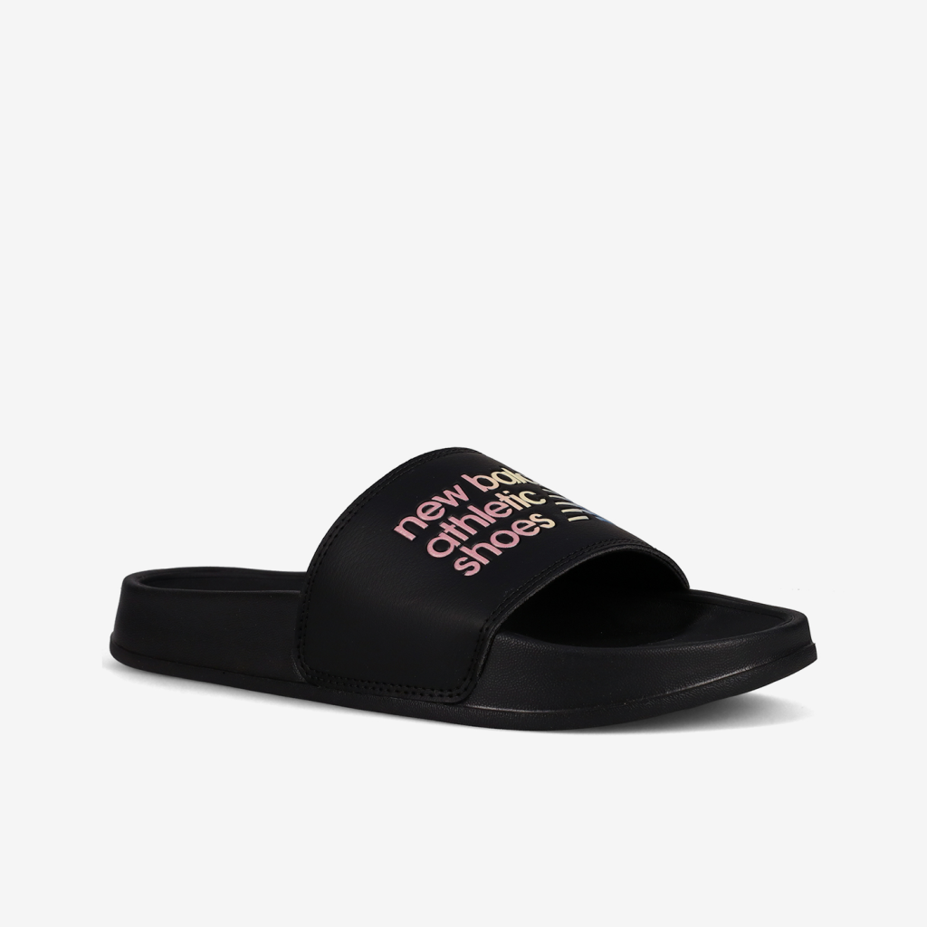 New Balance W 200 Premium Slides Freizeitsandalen in SCHWARZ