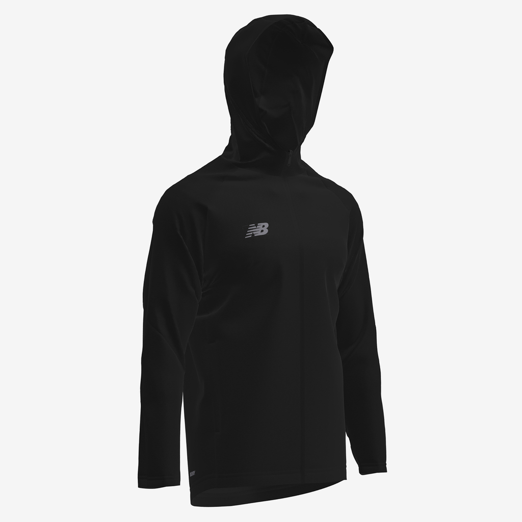 TW Training Rain Jacket JNR black detail_bild1_brandshop