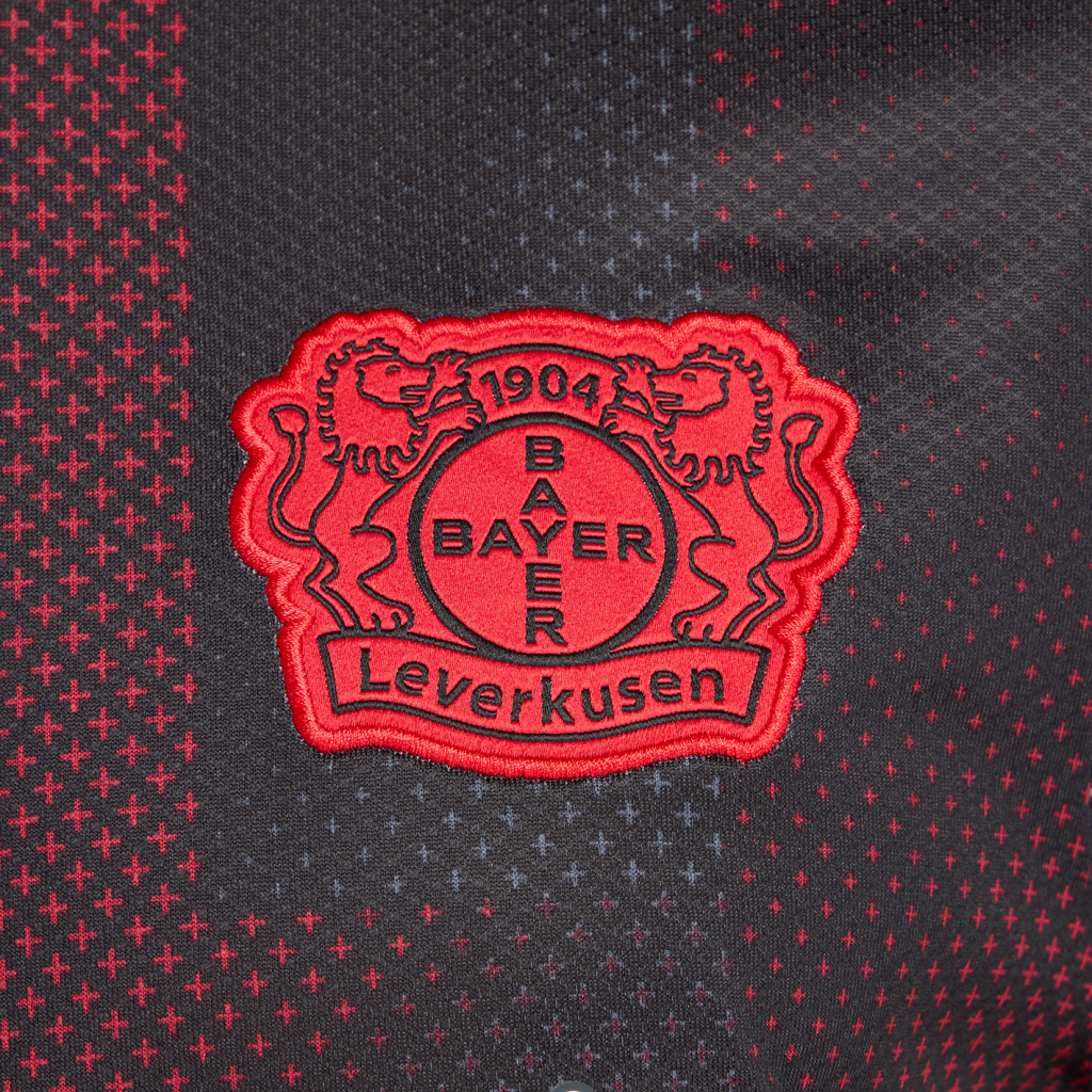 New Balance Bayer 04 Leverkusen Home SS Jersey 25/26 in ROT