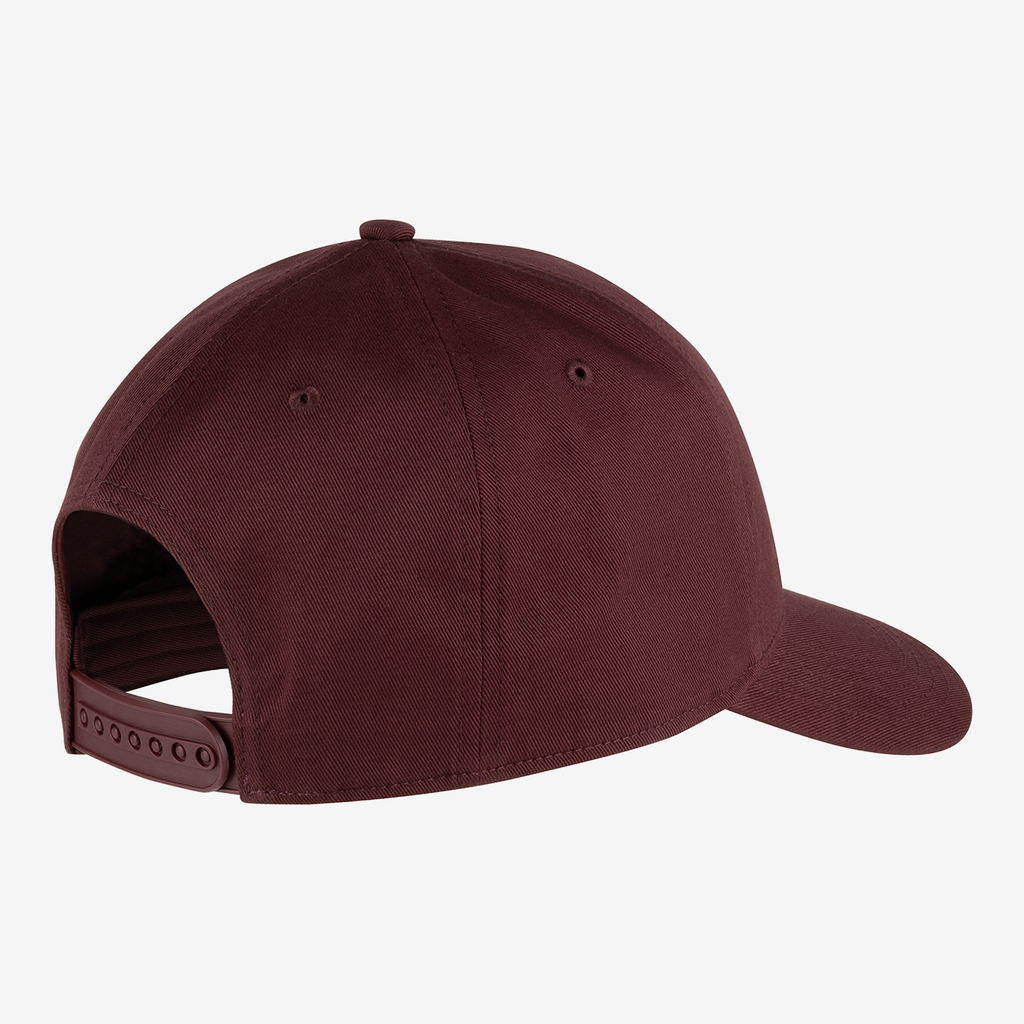 6 Panel Structured Snapback mercury red rueckseite_bild_brandshop