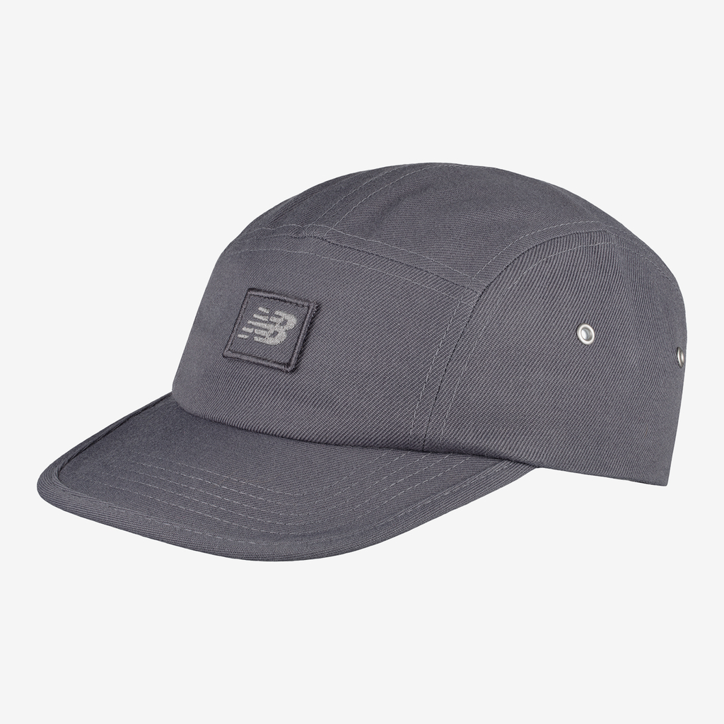 New Balance 5 Panel Lifestyle Flat Brim in GRAU