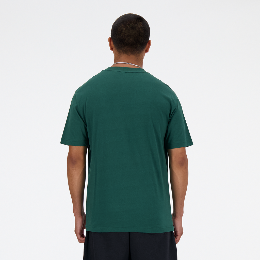 Sport Essentials Small Logo T-Shirt nightwatch green model_bild_back_brandshop