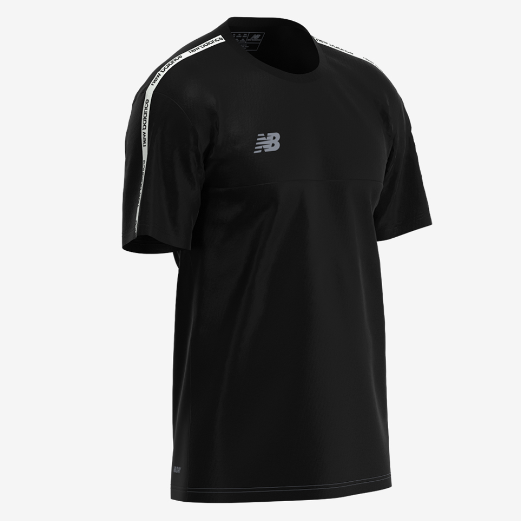 New Balance Y TW Training SS Jersey in SCHWARZ