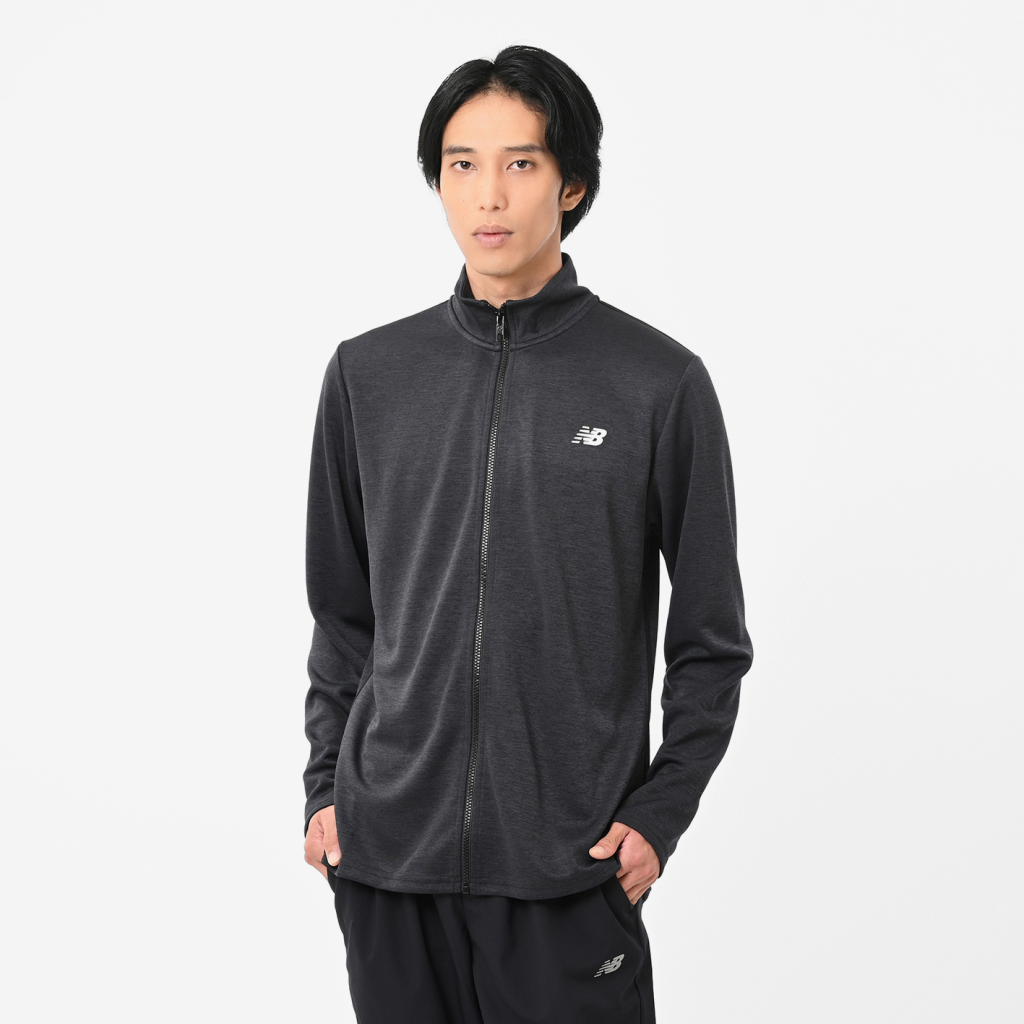 New Balance Sport Knit Jacket in SCHWARZ