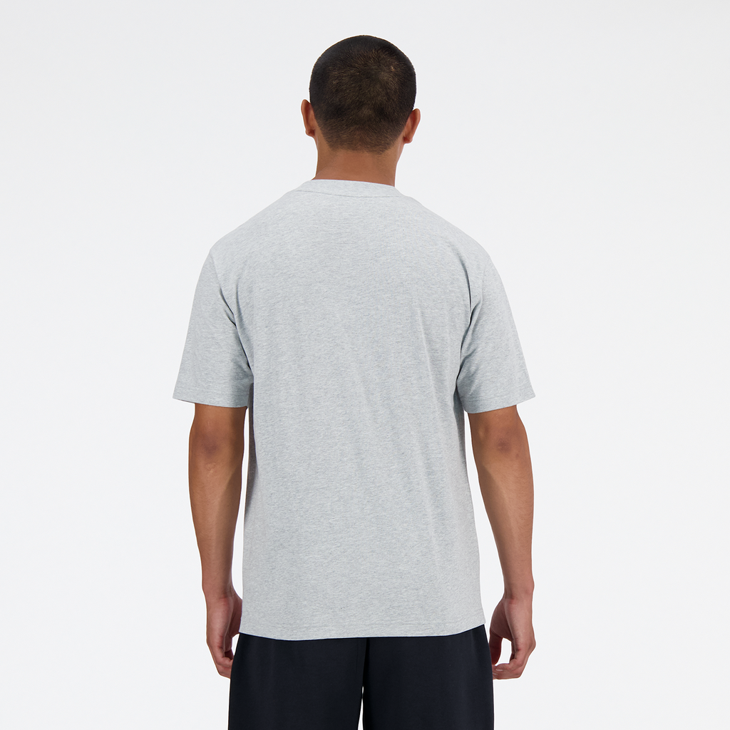 Sport Essentials Small Logo T-Shirt athletic grey model_bild_back_brandshop