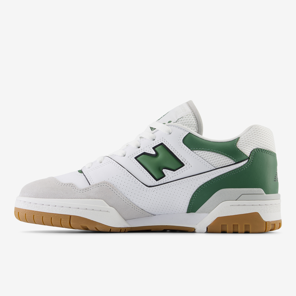 M 550 Gum Freizeitschuhe white/green medial_bild_brandshop