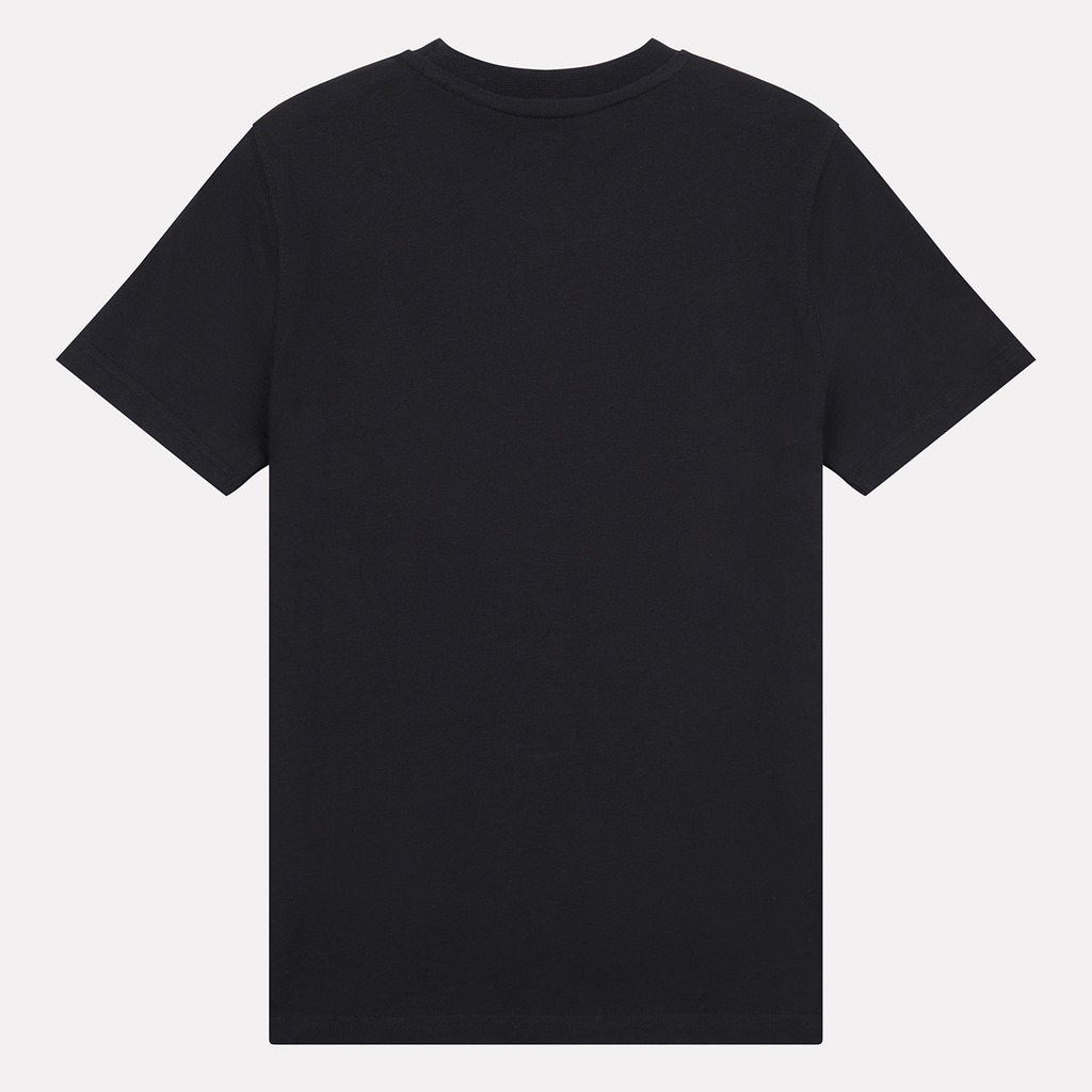 New Balance B New Balance Jersey Stacked Logo Tee in SCHWARZ