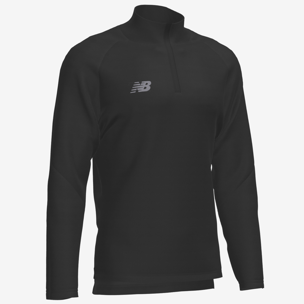 TW Training 1/4 Zip Knitted Midlayer black Hauptbild_brandshop