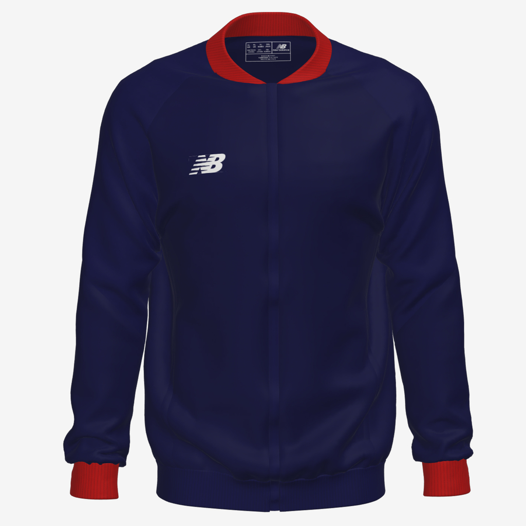 W TW Training Jacket - Knitted navy Hauptbild_brandshop