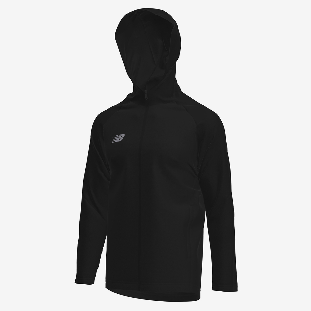 TW Training Rain Jacket JNR black detail_bild2_brandshop