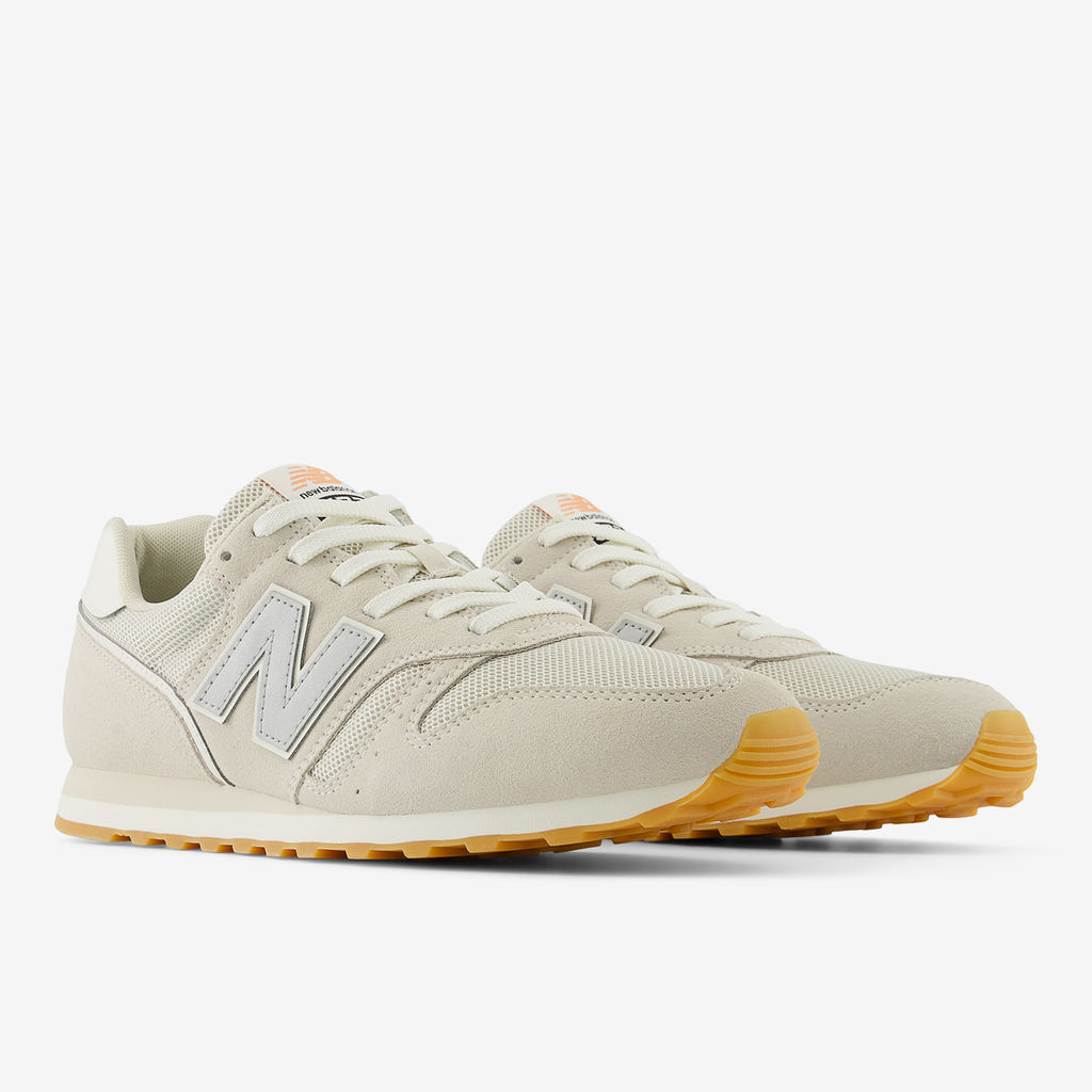 New Balance M 373 Gum Freizeitschuhe in WEISS