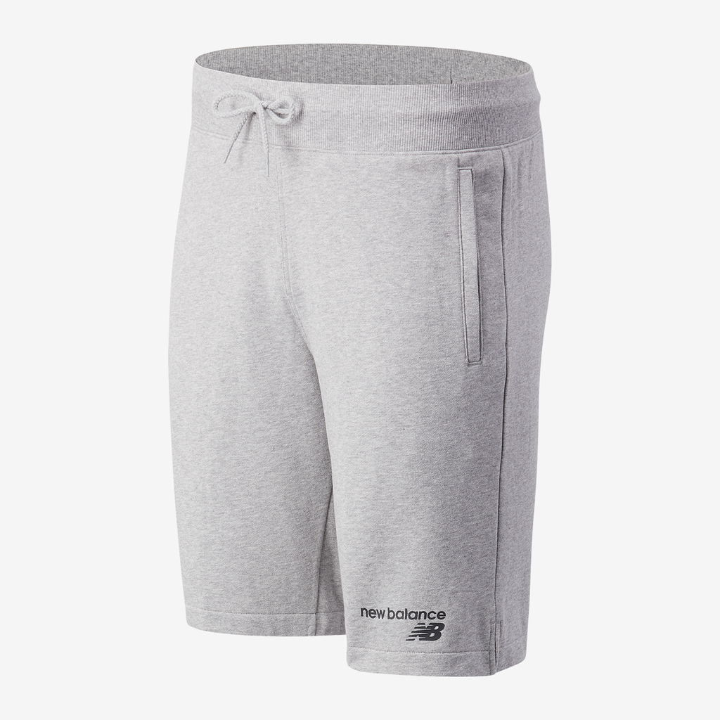 New Balance NB Classic Core Fleece Short in GRAU