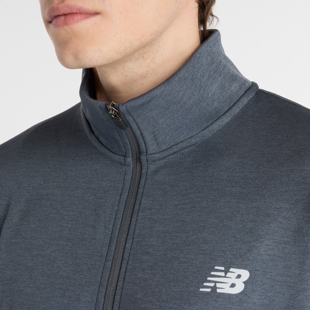 New Balance Sport Knit Jacket in GRAU
