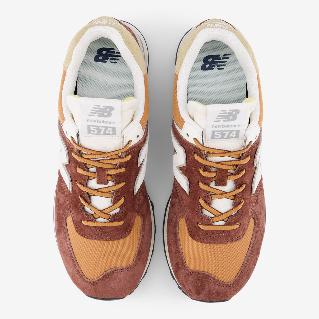 New Balance U 574 Indian Summer Freizeitschuhe in BRAUN