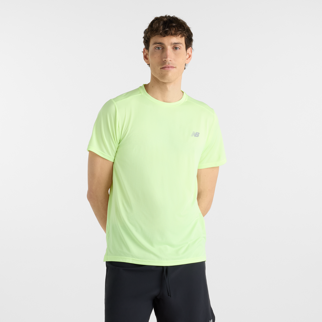New Balance Sport Essentials Run T-Shirt in GELB
