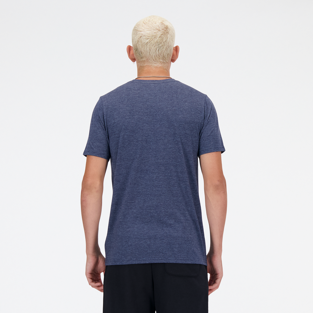 Sport Essentials Heathertech T-Shirt nb navy heather model_bild_back_brandshop