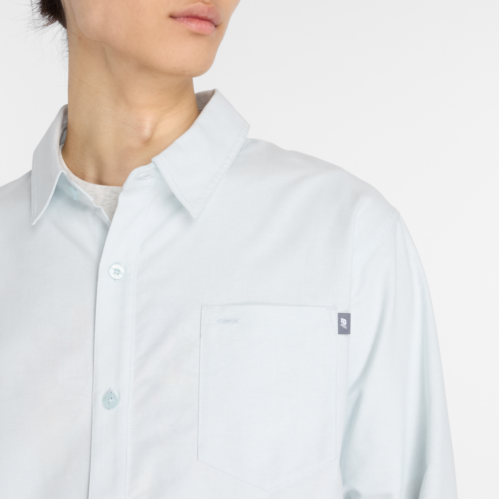 New Balance Oxford Shirt in GRAU