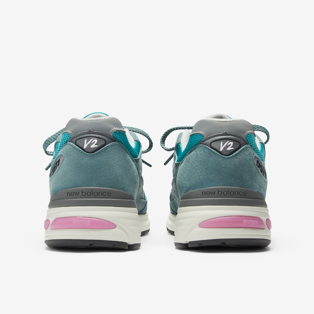 New Balance M 991 Made in UK v2 Retro Pop Freizeitschuhe in GRÜN