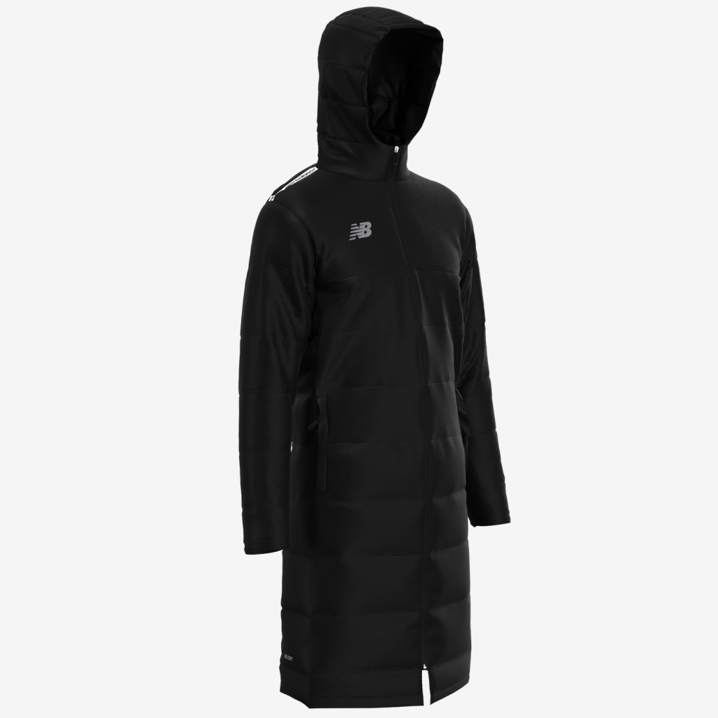 New Balance TW Training Long Stadium Jacket in SCHWARZ
