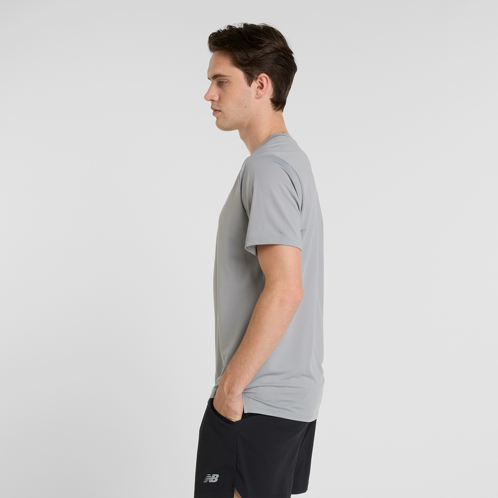 New Balance Sport Short Sleeve T-Shirt in GRAU