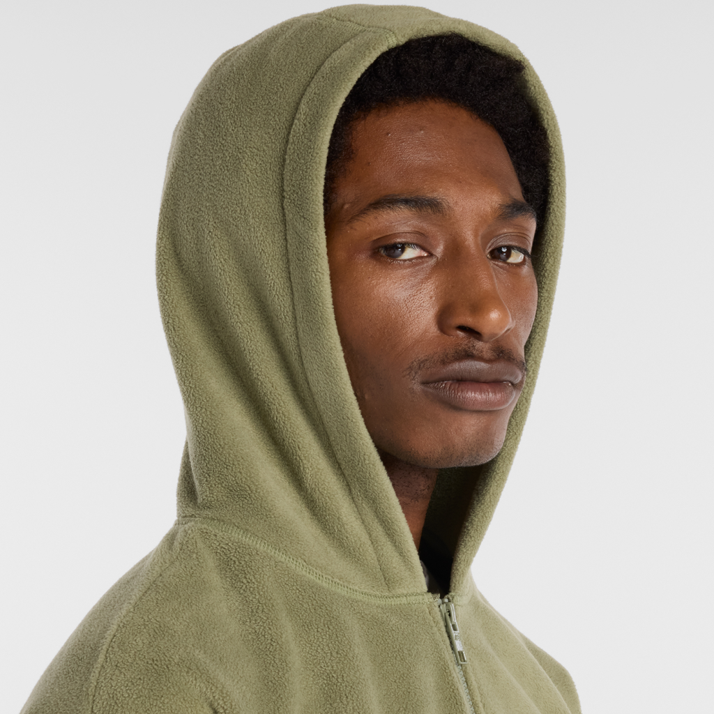 New Balance Sport Polar Fleece Full Zip in GRÜN