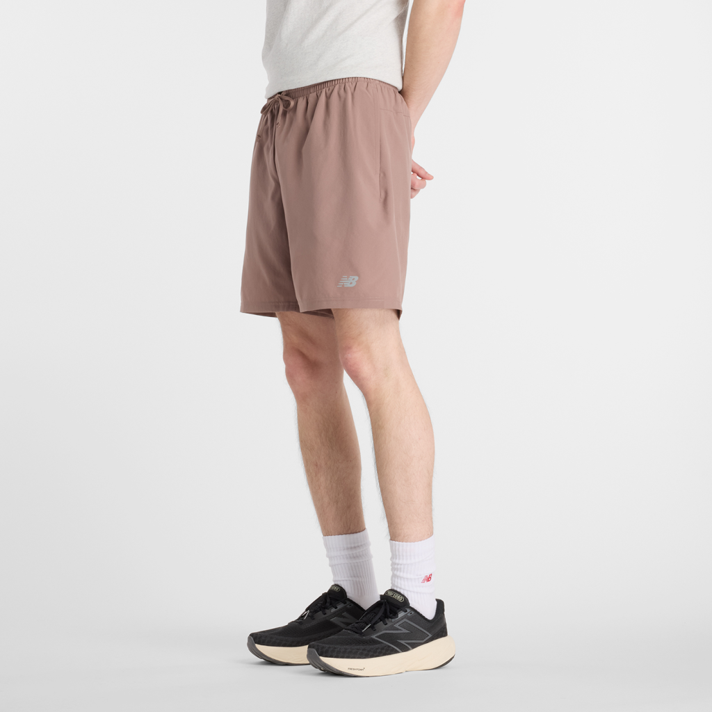 New Balance Sport Essentials Short 7 Inch Brief in BRAUN