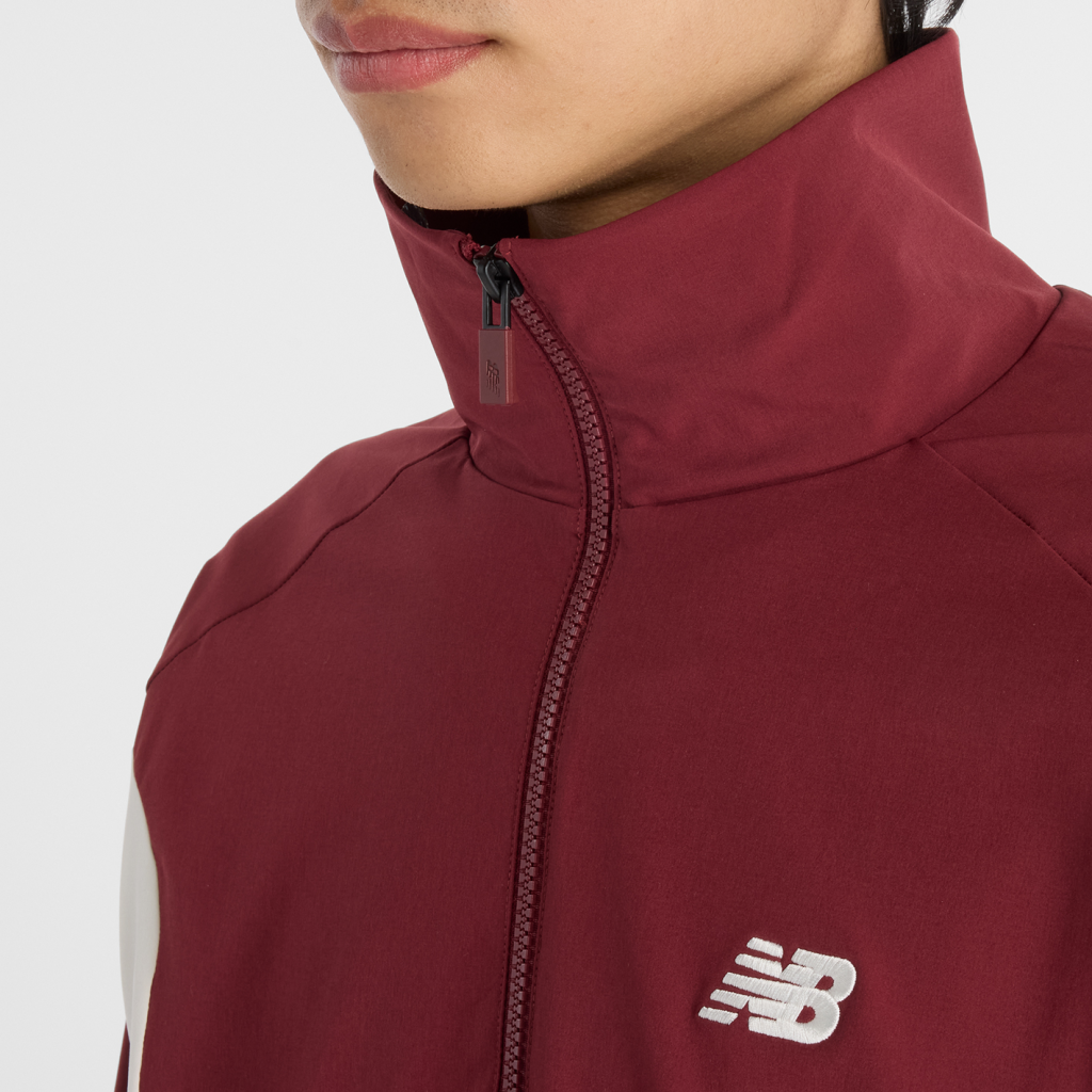 New Balance In Game Woven Track Jacket in ROT
