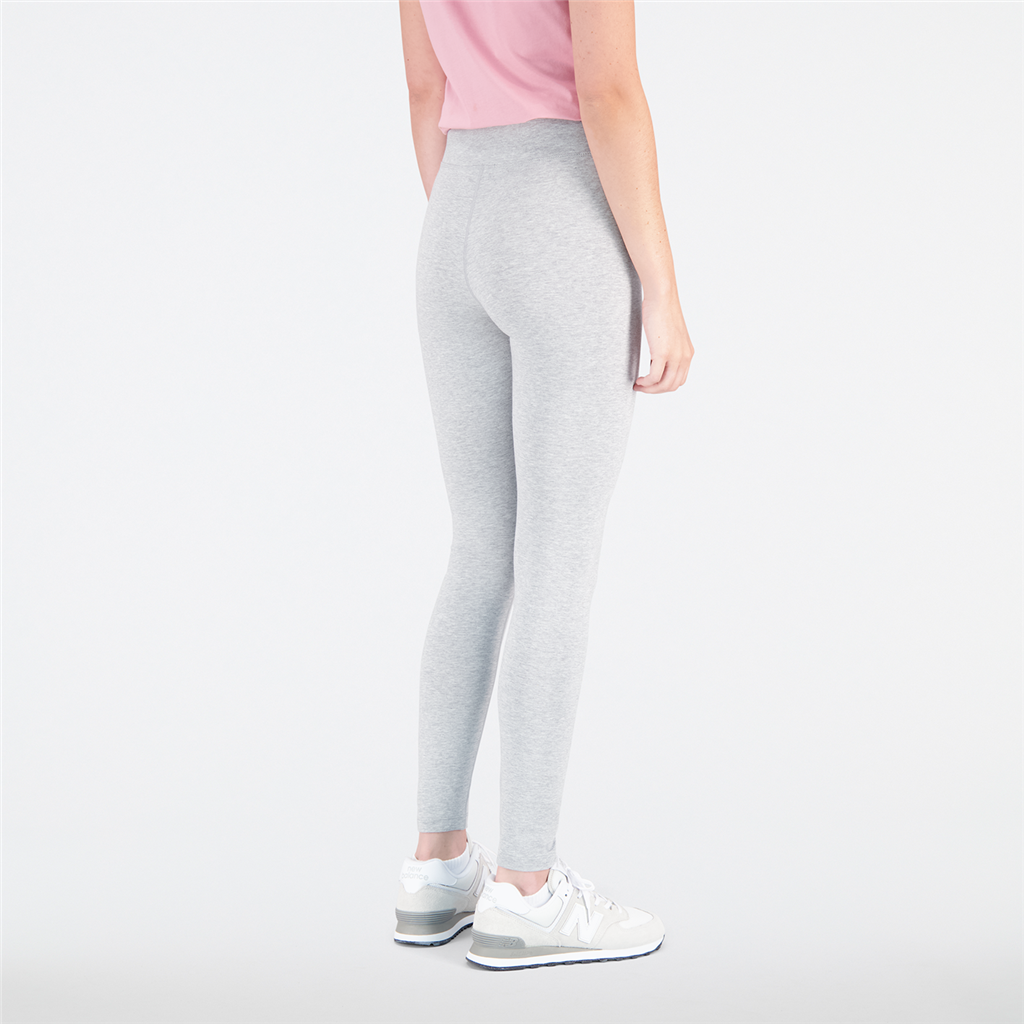 W Essentials Stacked Logo Legging athletic grey model_bild_back_brandshop